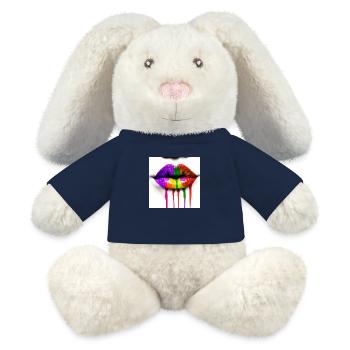 Rainbowkissmund 34 - MiniFeet® RecycelHase® Creme - French Navy - Vorne