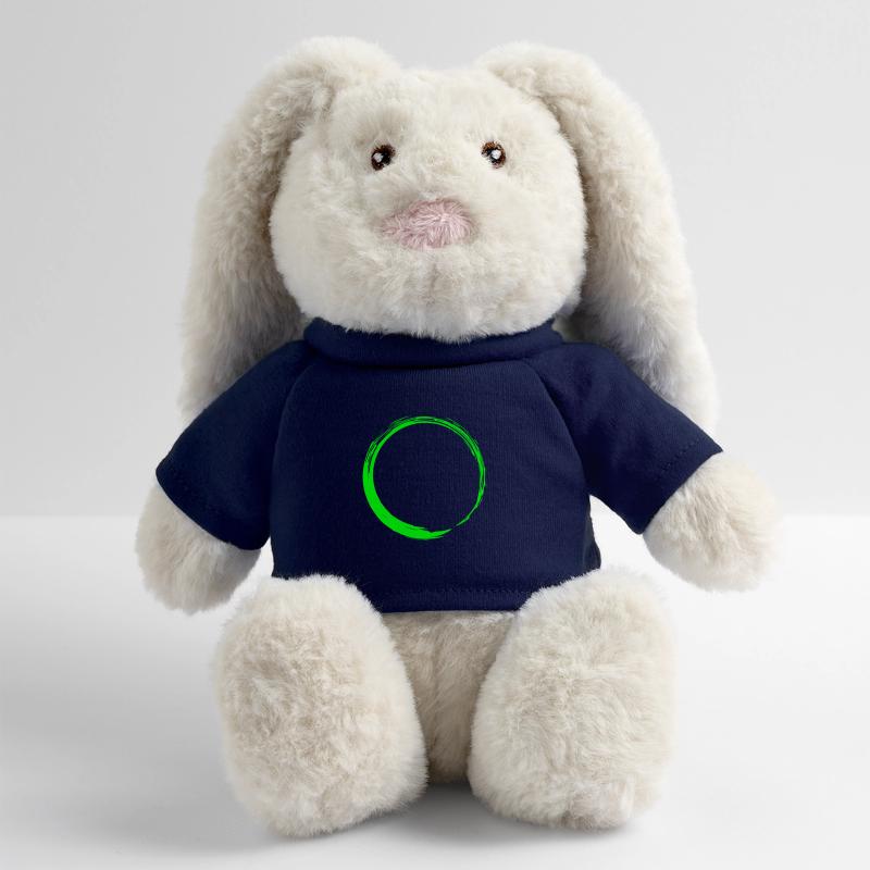 Circle shape circle icon shape new green MiniFeet® RecycelHase® Bunny Cream