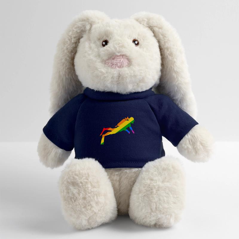 Rainbow Diver MiniFeet® RecycelHase® Creme