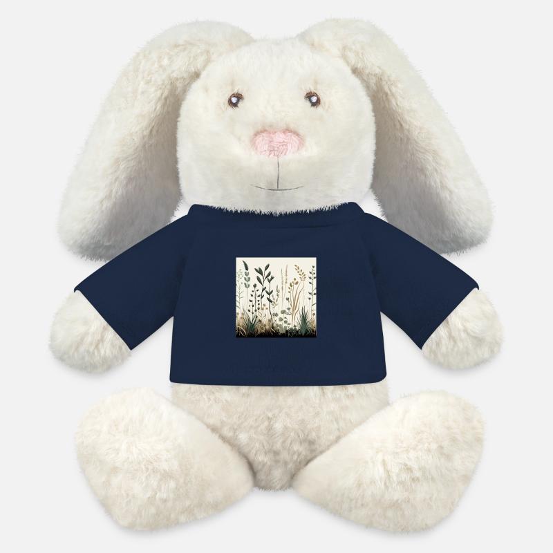 Meadow Mingle - MiniFeet® RecycelHase® Creme - French Navy