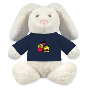 Fast food - MiniFeet® RecycelHase® Bunny Cream - french navy - Front