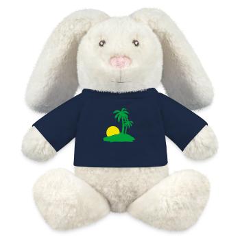 Palm beach sun - MiniFeet® RecycelHase® Bunny Cream - french navy - Front