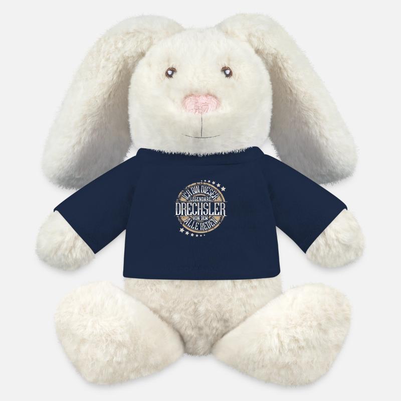 Drechsler - MiniFeet® RecycelHase® Creme - French Navy