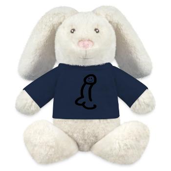 Penis cock dick - MiniFeet® RecycelHase® Bunny Cream - french navy - Front