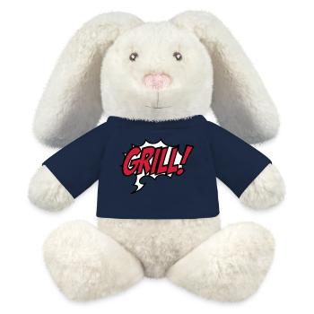 Grillen - MiniFeet® RecycelHase® Creme - French Navy - Vorne