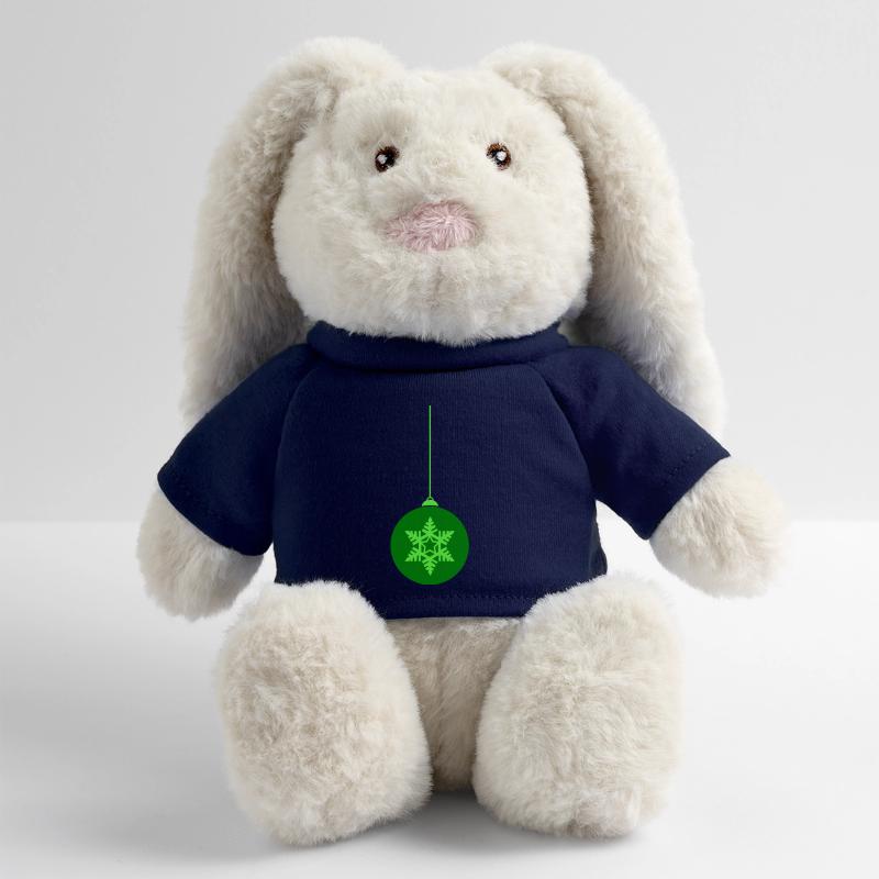 weihnachtskugel stern MiniFeet® RecycelHase® Creme