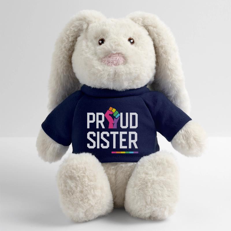 LGBT Pride Month - Stolze Schwester MiniFeet® RecycelHase® Creme
