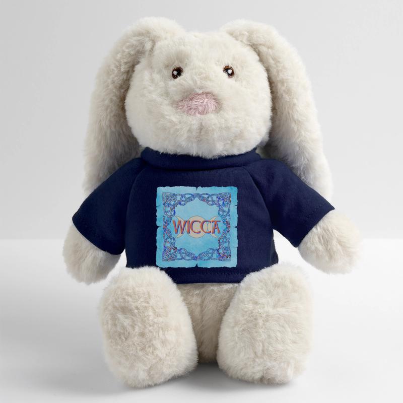 Celtic frame Wicca E 238 MiniFeet® RecycelHase® Bunny Cream