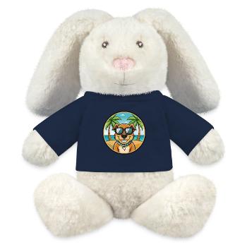Majestic Tree Hound Dog Breed Cartoon Sunglasses - MiniFeet® RecycelHase® Bunny Cream - french navy - Front