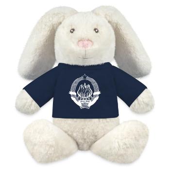 Jugoslawien - MiniFeet® RecycelHase® Creme - French Navy - Vorne