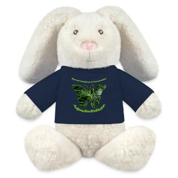 ackerschachtelhalm schmetterling - MiniFeet® RecycelHase® Creme - French Navy - Vorne
