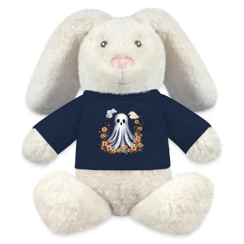 Niedlicher kleiner Geist - MiniFeet® RecycelHase® Creme - French Navy - Vorne