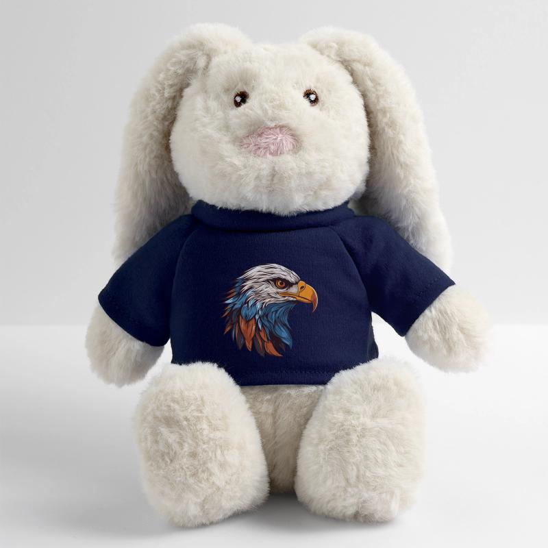 Eagle Portrait MiniFeet® RecycelHase® Bunny Cream
