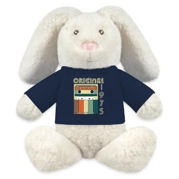 Legendary 1975 Anniversary - MiniFeet® RecycelHase® Bunny Cream - french navy - Front
