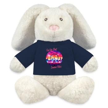 Feel the Beat - London Vibes - MiniFeet® RecycelHase® Creme - French Navy - Vorne