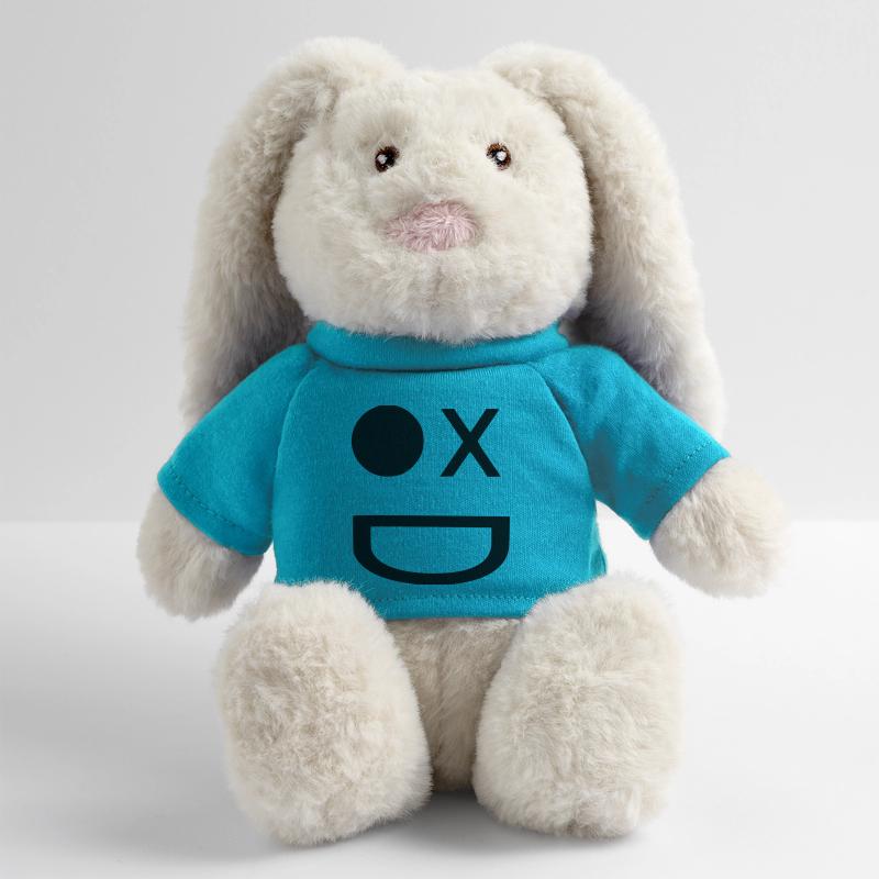 MSS Retro logo MiniFeet® RecycelHase® Bunny Cream