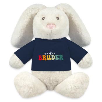 Großer Bruder - MiniFeet® RecycelHase® Creme - French Navy - Vorne