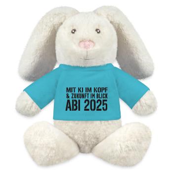 Abschluss KI - MiniFeet® RecycelHase® Creme - Atollblau - Vorne