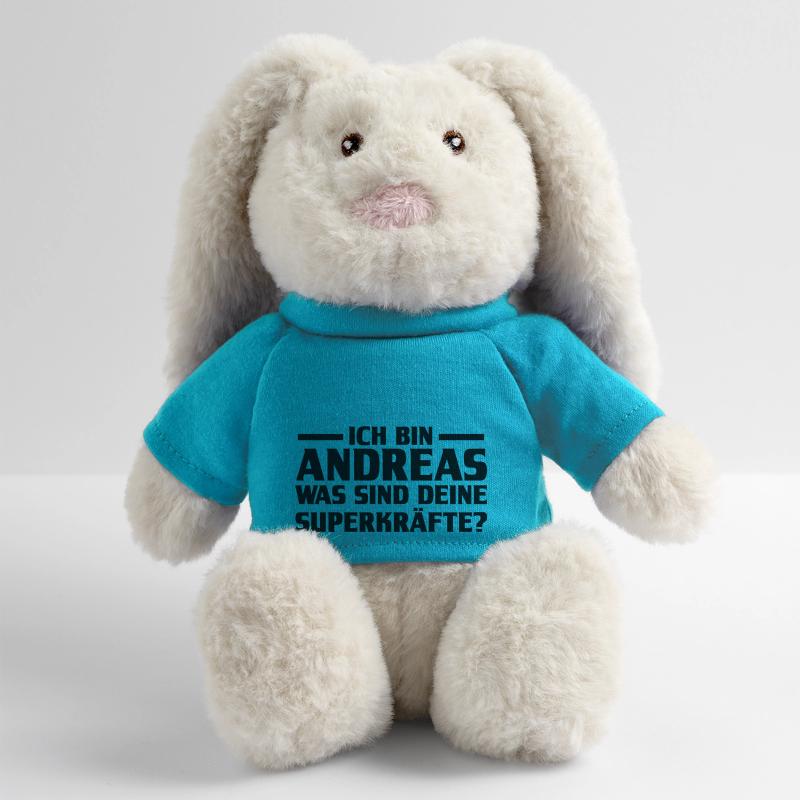 First name Andreas MiniFeet® RecycelHase® Bunny Cream