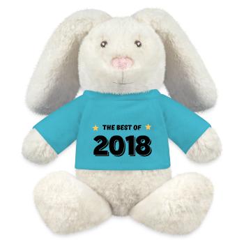 Best of 2018 - MiniFeet® RecycelHase® Bunny Cream - atoll blue - Front