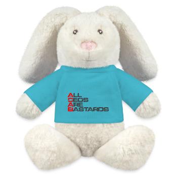All CEOs - MiniFeet® RecycelHase® Creme - Atollblau - Vorne