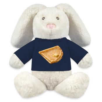 simply delicious - MiniFeet® RecycelHase® Bunny Cream - french navy - Front