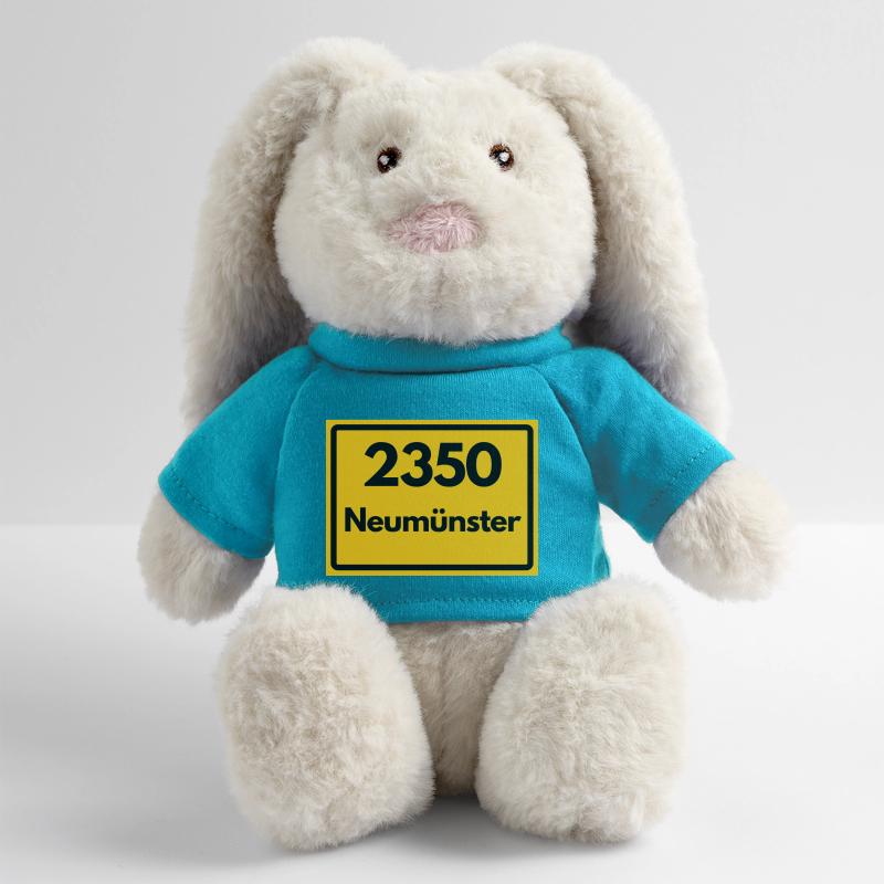 OLD POSTCODE POSTCODE RETRO 2350 NEUMÜNSTER – STOR MiniFeet® RecycelHase® Bunny Cream