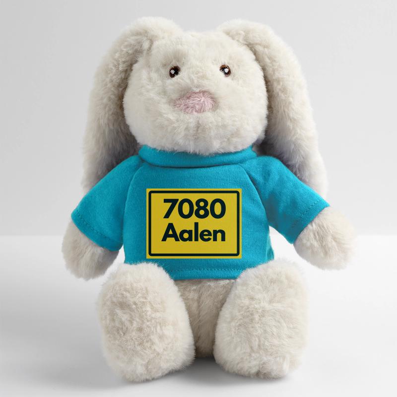OLD POSTCODE ZIP CODE RETRO 7080 AALEN HEIMATSTOLZ MiniFeet® RecycelHase® Bunny Cream