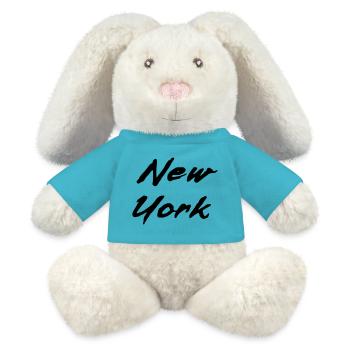 new work - MiniFeet® RecycelHase® Bunny Cream - atoll blue - Front