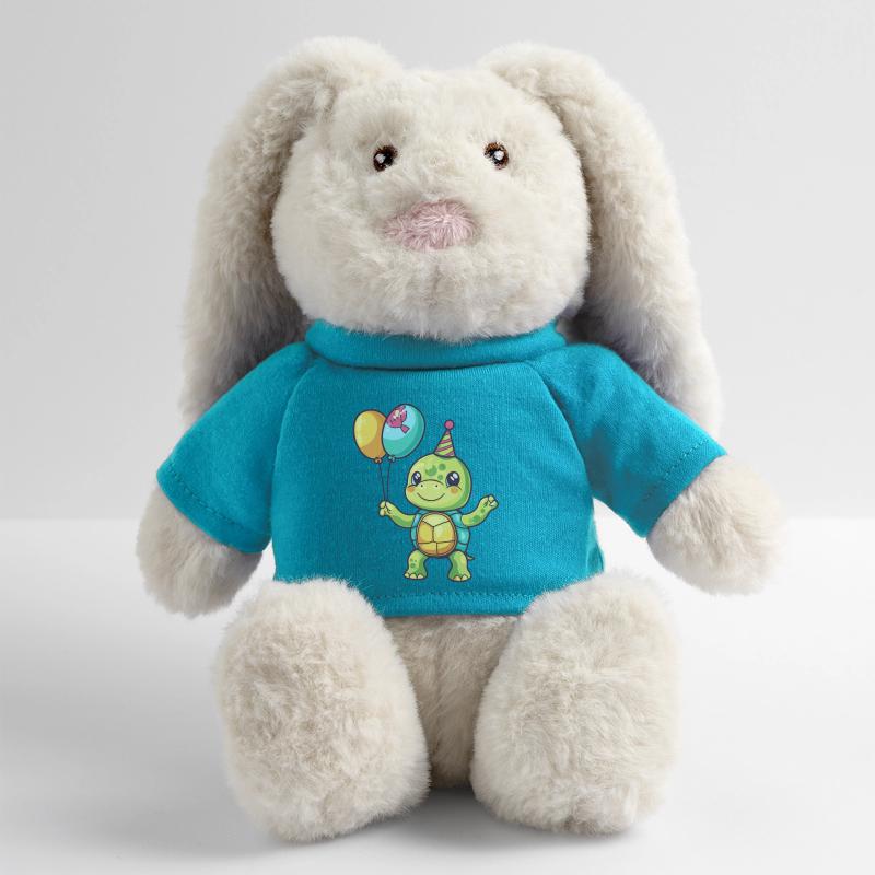 Turtle Birthday Comic MiniFeet® RecycelHase® Bunny Cream