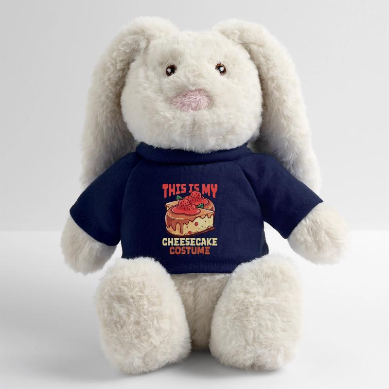 Gâteau Lapin en peluche recyclé MiniFeet® Crème