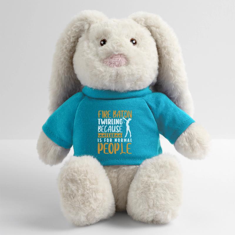 Danseuse de l’école de danse Vortex Dance Lapin en peluche recyclé MiniFeet® Crème