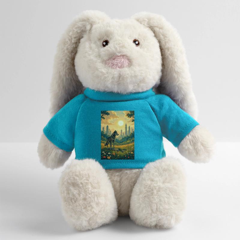 Das Bild des Wolfes MiniFeet® RecycelHase® Creme