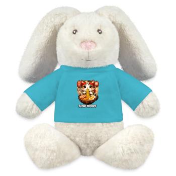 ramen - MiniFeet® RecycelHase® Bunny Cream - atoll blue - Front