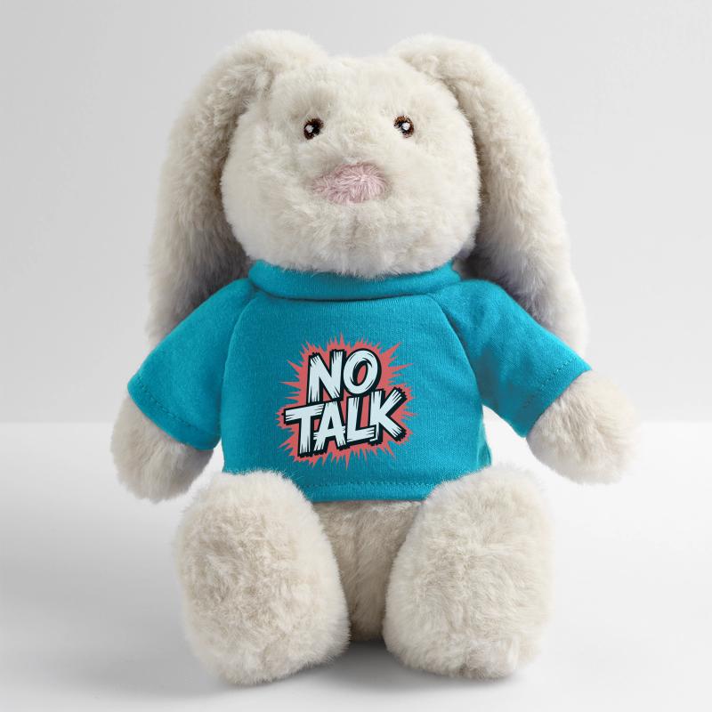 No Talk Statement MiniFeet® RecycelHase® Creme