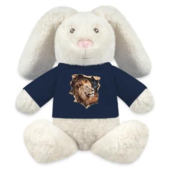 Leo Starry Sky - MiniFeet® RecycelHase® Bunny Cream - french navy - Front