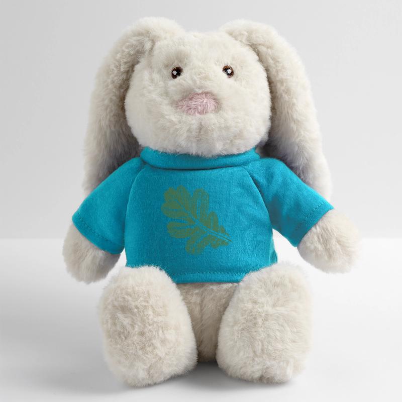 Oak Leaf - Leaf/ Oak Khaki MiniFeet® RecycelHase® Bunny Cream