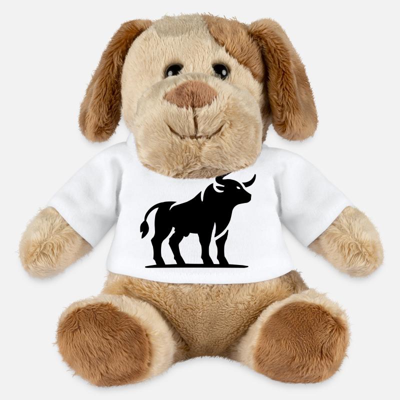 stier tier - MiniFeet® Hund Helge - Weiß
