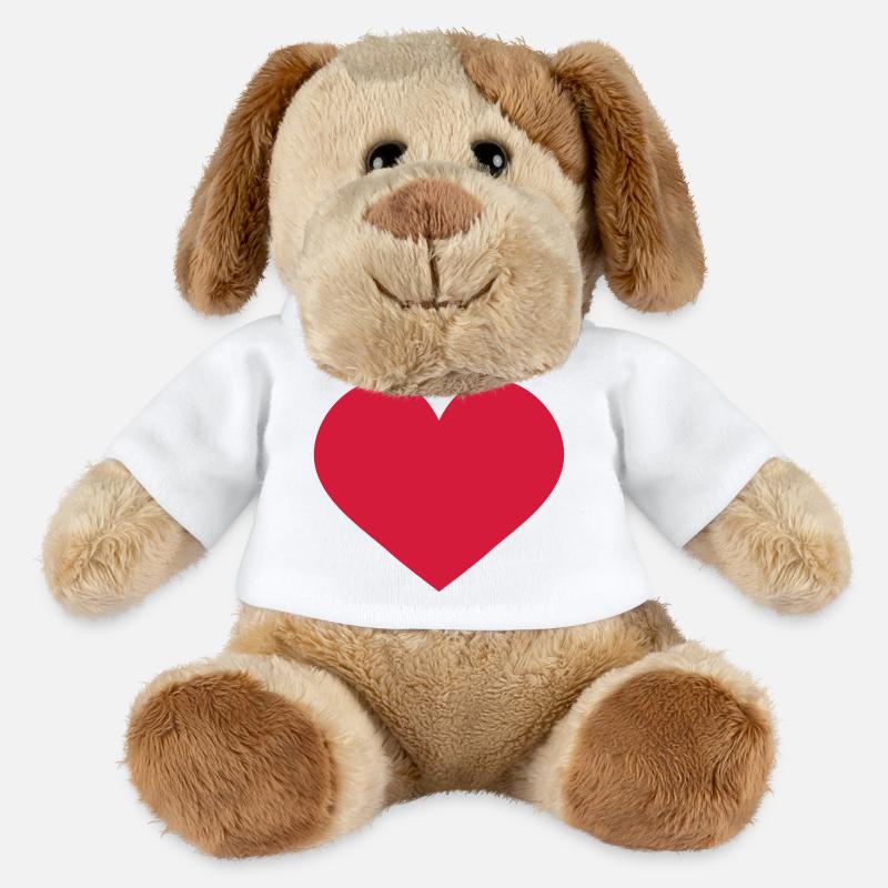 Love - MiniFeet® Dog Helge - white