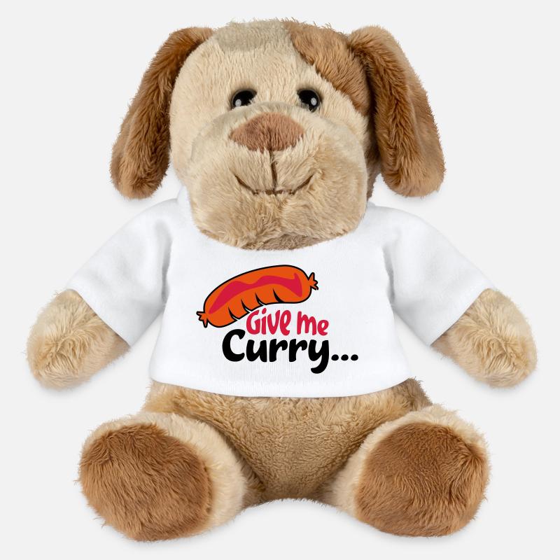 currywurst - MiniFeet® Hund Helge - Weiß