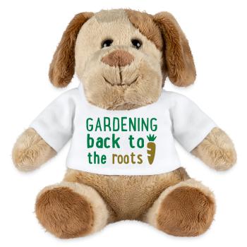 Garden - MiniFeet® Dog Helge - white - Front