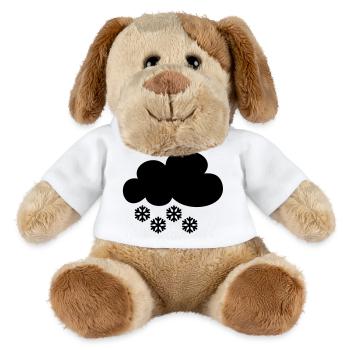 Nuage de neige - Chien en peluche Helge MiniFeet® - blanc - Devant