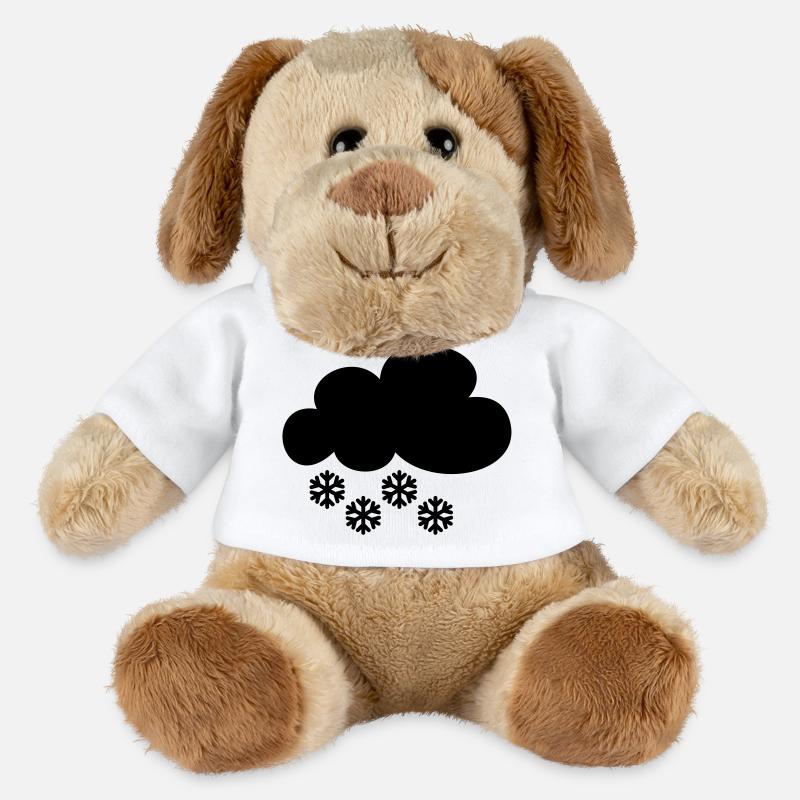 Nuage de neige - Chien en peluche Helge MiniFeet® - blanc