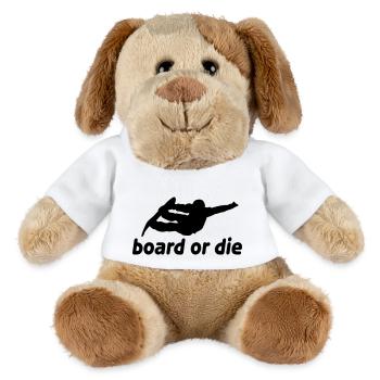 board or die - MiniFeet® Hund Helge - Weiß - Vorne