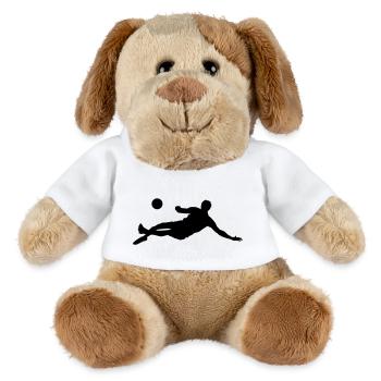 Soccer Players - MiniFeet® Dog Helge - white - Front