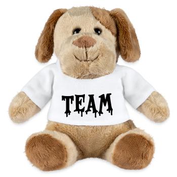 team - MiniFeet® Dog Helge - white - Front