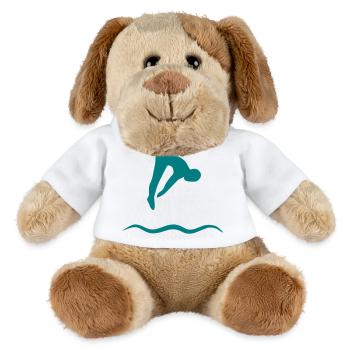Turmspringer - MiniFeet® Hund Helge - Weiß - Vorne