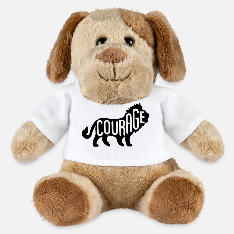 Löwe - Lion Courage - MiniFeet® Hund Helge - Weiß