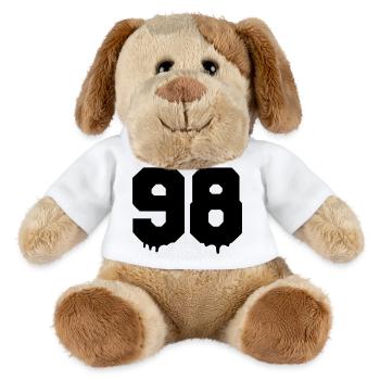 98 - MiniFeet® Dog Helge - white - Front
