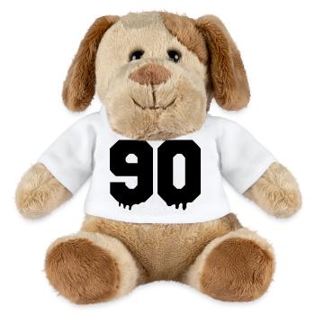 90 - MiniFeet® Dog Helge - white - Front